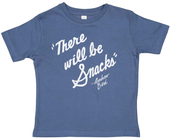 "There Will Be Snacks" Kids Tee
